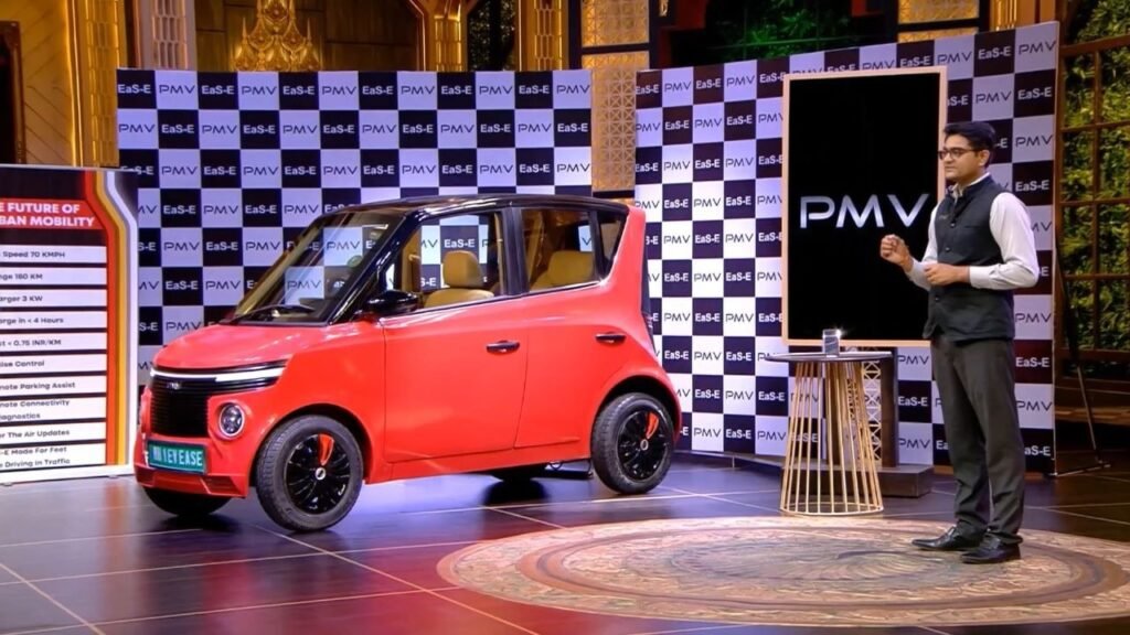 Cheapest Electric Car in India: PMV Eaze-E at 4.79 Lakh