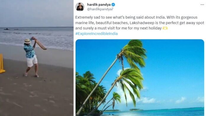 Cricket Icons Sachin Tendulkar and Hardik Pandya Rally Behind 'Explore Indian Islands' Trend After PM Modi's Lakshadweep Visit