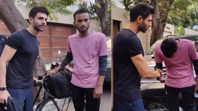 Kartik Aaryan's Fan Travels 1200 km on a Bicycle to Meet Him!